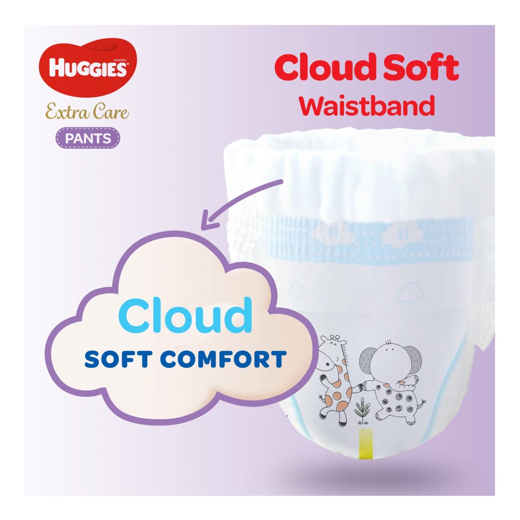Buy Huggies Extra Care Culottes Pants Size 5 12-17kg White 44