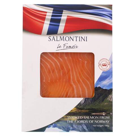 Salmontini Norway Smoked Salmon 100g