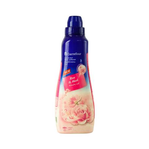 Carrefour concentrated fabric softener rose musk 750 ml price in