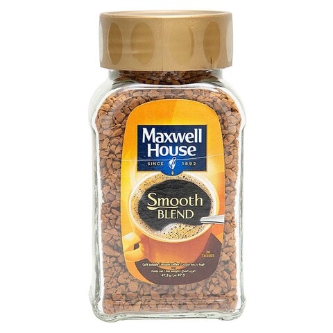 Maxwell House Smooth Blend Instant Coffee 47.5g