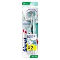 Signal Baking Soda Deep Clean Toothbrush Multicolour 2 PCS