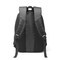 Senator Nylon Lightweight Unisex 19 Inch Backpack with Laptop Compartment Water Resistant Casual Hiking Travel Bag for Business College School Students KH8117 Black