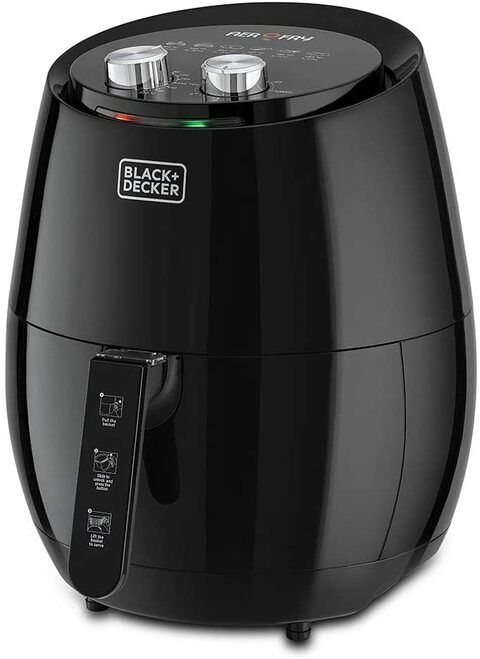 Buy Black+Decker Air Fryer AF350-B5 Black 1500W in UAE