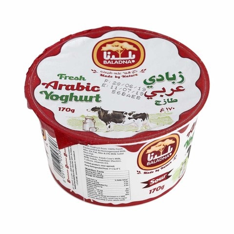 Baladna Fresh Arabic Yoghurt 170g