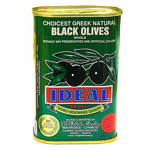 Ideal Black Olives 440g