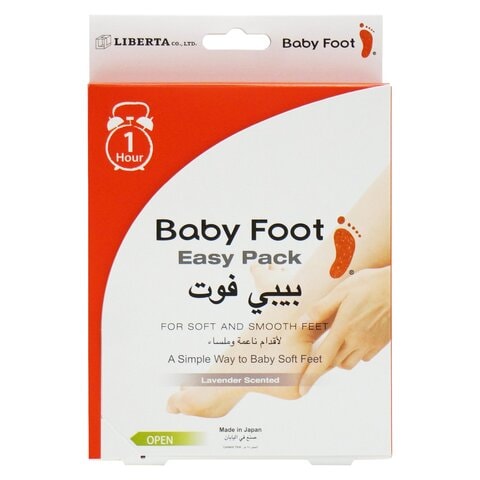 Baby Foot Lavender Scented Exfoliation Foot Peel Clear