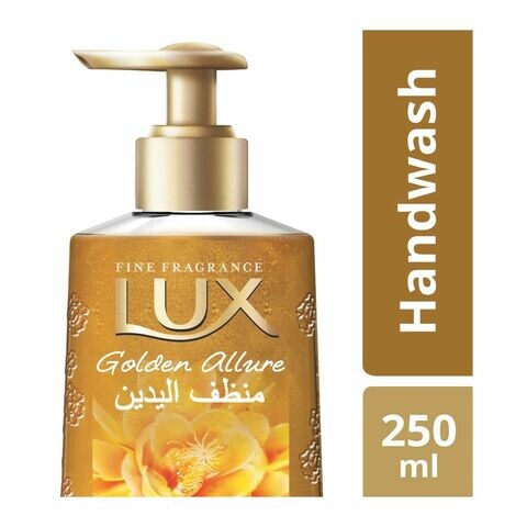 Lux Perfumed Hand Wash Golden Allure 250ml