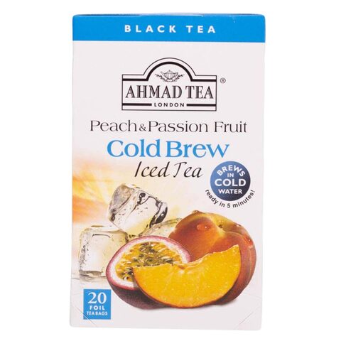 Ahmad Iced Tea Peach And Passion Fruit 2g Pack of 20