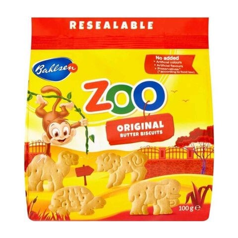 Bahlsen Zoo Original Butter Biscuit - 100 Gram