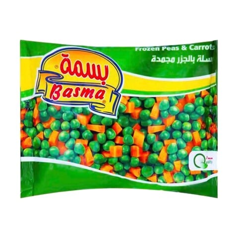 Basma Frozen Peas &amp; Carrots - 400 gram