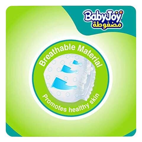 Babyjoy 2x Compressed Diaper Size 2 Small 3.5-7kg 44 count