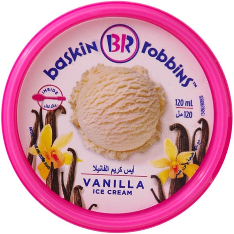 Baskin Robbins Vanilla Ice Cream 120ml