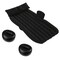 Generic-Wave Round Pier Air Bed Car Travel  Inflatable Mattress Travel Sleeping Camping Cushion Back Seat Pads with Two Air Pillows