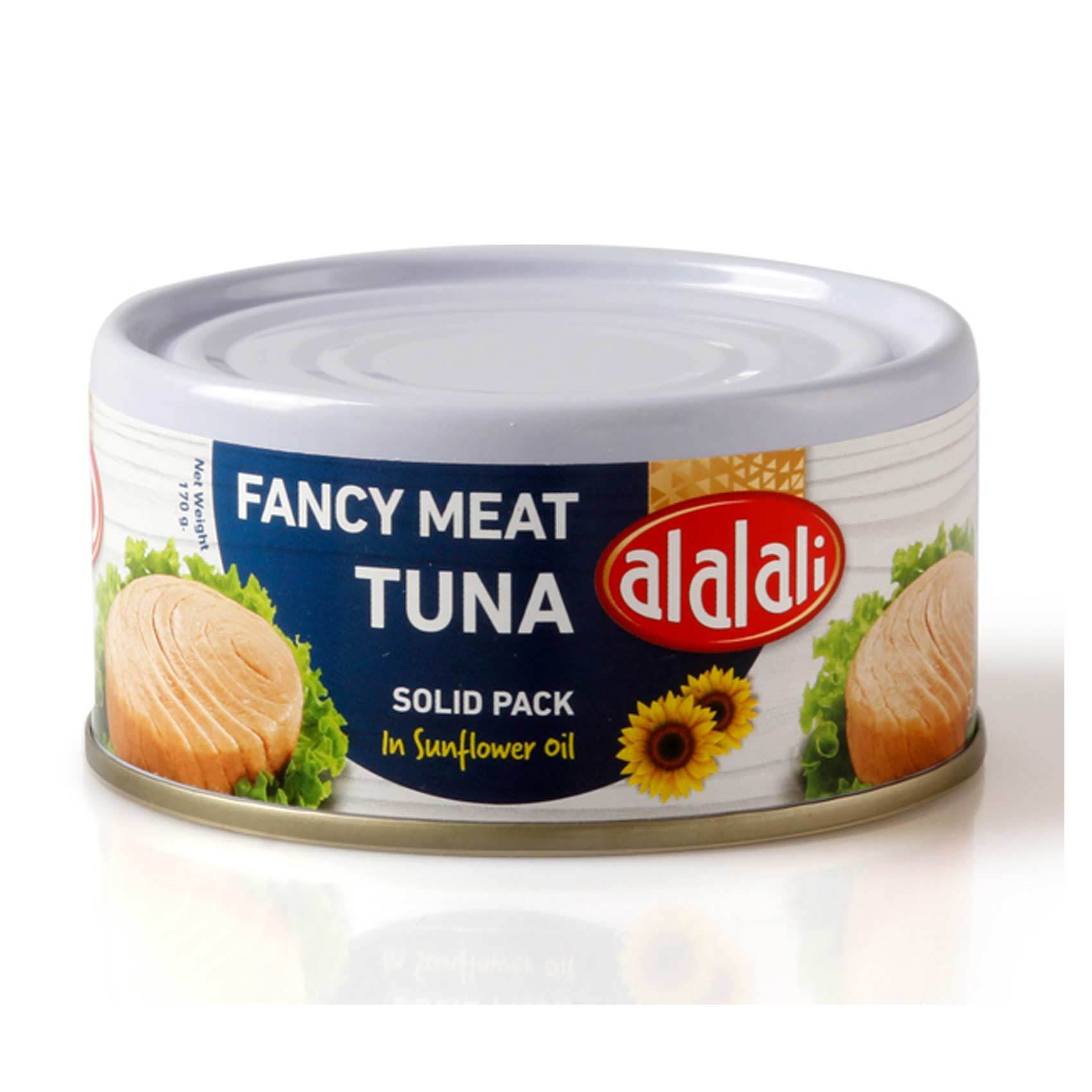 Buy Al Alali Fancy Meat Tuna Solid Pack in Sunflower Oil 170g Online