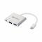 Sandberg USB-C Mini Dock HDMI With USB White