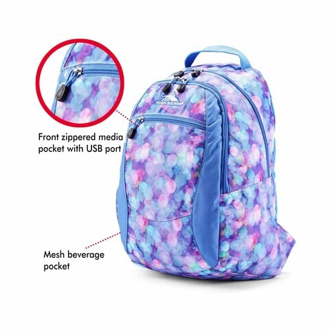 High Sierra Curve Backpack Bright Blue 18.5l