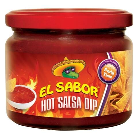 El Sabor Hot Dip Salsa 300g