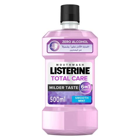 Listerine Mouthwash Total Care - Milder Taste - 500ml