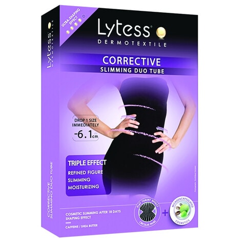 Lytess Corrective Slimming Duo Tube, White ,L/XL