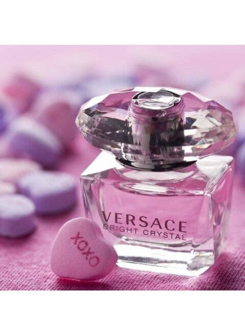 Buy Versace Bright Crystal Eau De Toilette For Women - 90ml Online - Shop  Beauty & Personal Care on Carrefour UAE