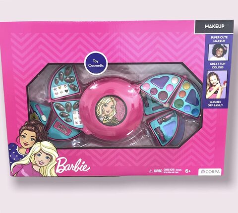 Real barbie makeup store set