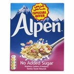 Buy Alpen No Added Sugar Strawberry Cranberry And Raspberry Flavoured Swiss Style Muesli 560g in UAE