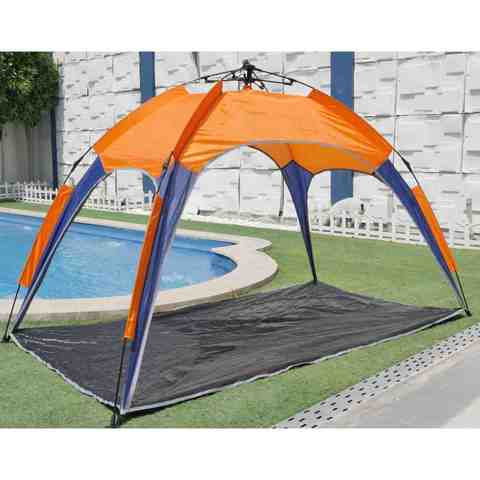 Supreme Auto Beach Shelter Dome Tent Orange