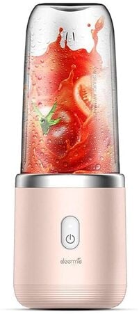 Deerma NU05 USB Rechargeable Electric Juicer Cup (400ml) Portable Fruit Juicer Mini Fruit Ice Mixer Bottle Cup,