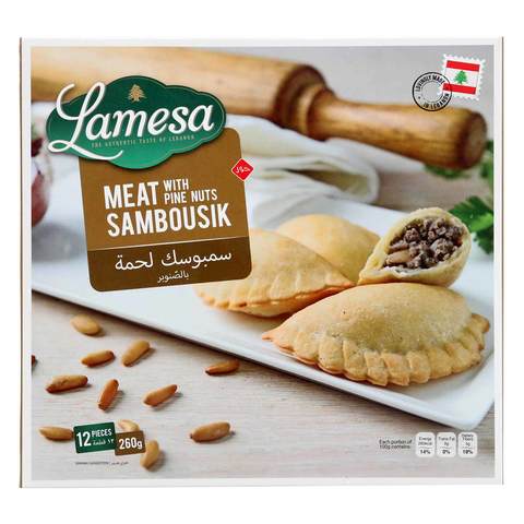 Buy Lamesa Meat Sambousik With Pine Nuts Pack 260g Online - Shop Frozen ...