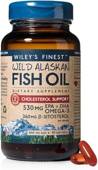 Wiley&#39;s Finest Cholesterol Support Softgels 90&#39;s