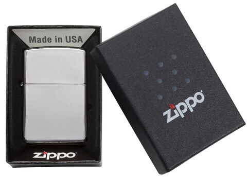 Zippo Lighter Model 250-Hp Chrome-720060181