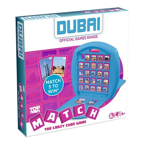 Top Trumps Dubai Match Board Game Multicolour