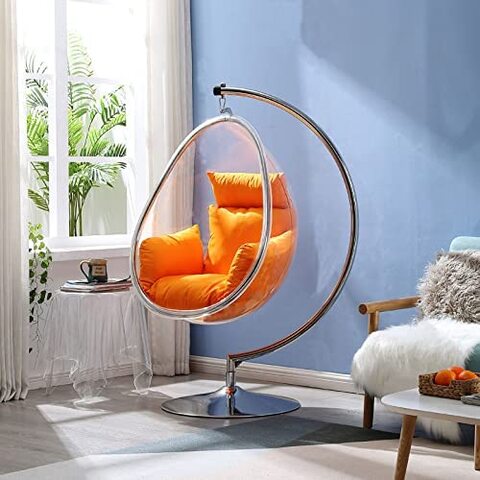 Hanging basket chair online indoor