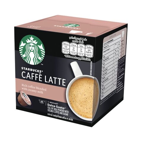 Buy STARBUCKS White Caffe Latte 121.2g Online