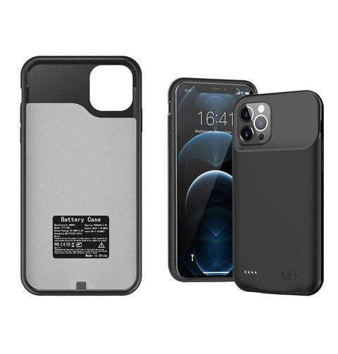 Slim Battery Case Iphone 12/12 Pro Black
