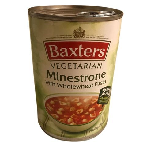 Baxters Minestrone Wholemeal Pasta Soup 400g