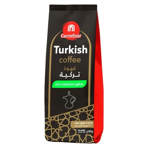 كاريفور قهوة تركية بالهيل 250 غرام