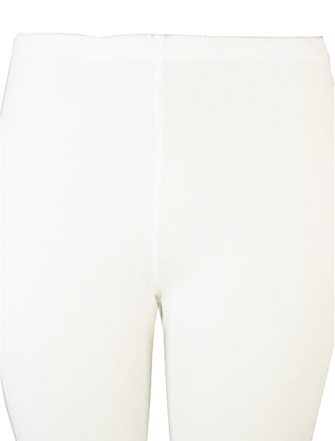 3- Pieces Short Legit Shorts inner Cotton 100% with Elasticized Waistband Women Off White 4XL