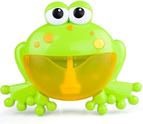 Bath frog that store makes bubbles