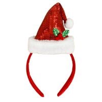 Christmas Sequins Santa Headband