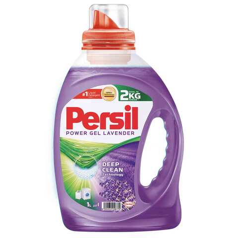 Persil Power Gel Deep Clean Laundry Liquid Detergent Lavender 1 Liter