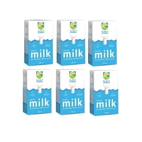 اشتري 6Xحليب الوفرة كامل الدسم 250مل في الكويت