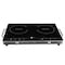 AFRA Infrared Cooktop (Single), 2000W, LED Display, Hot Pot Settings, Child Lock, Crystal Plate, Stainless Steel Body, G-Mark, ESMA, RoHS, And CB Certified, AF-2000ICBK, 2 Years Warranty