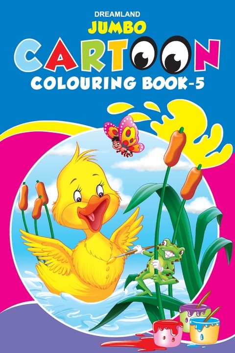Jumbo Cartoon Colouring Book - 5
