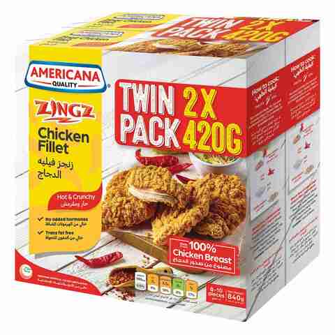 AmericanaZingzChickenFillet420gPackof2