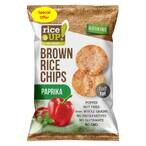 Buy Rice Up Gluten-Free Paprika Flavour Brown Rice Chips 60g in UAE
