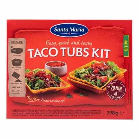 Santa Maria Mild Taco Tubs Kit 298g