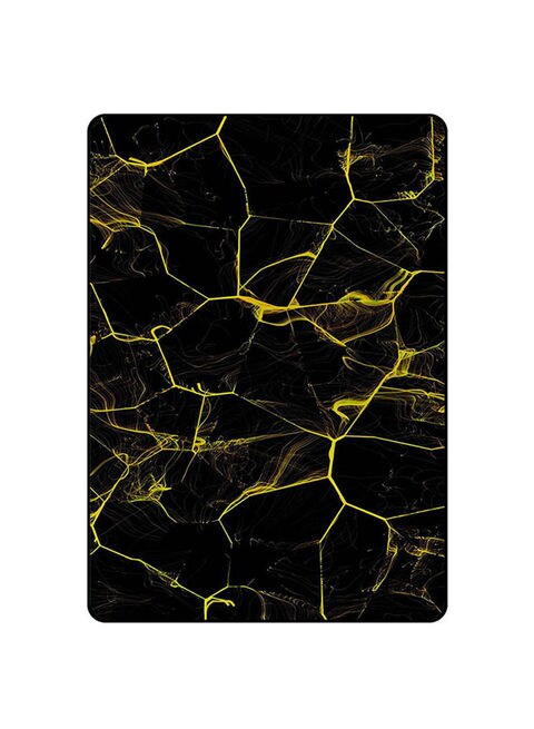 Theodor - Protective Case Cover For Apple iPad Pro (2020) 12.9-Inch Black/Yellow