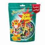 Buy Borgat Sour Power The Original Filled Mixed Mulit Favour 75g in Saudi Arabia