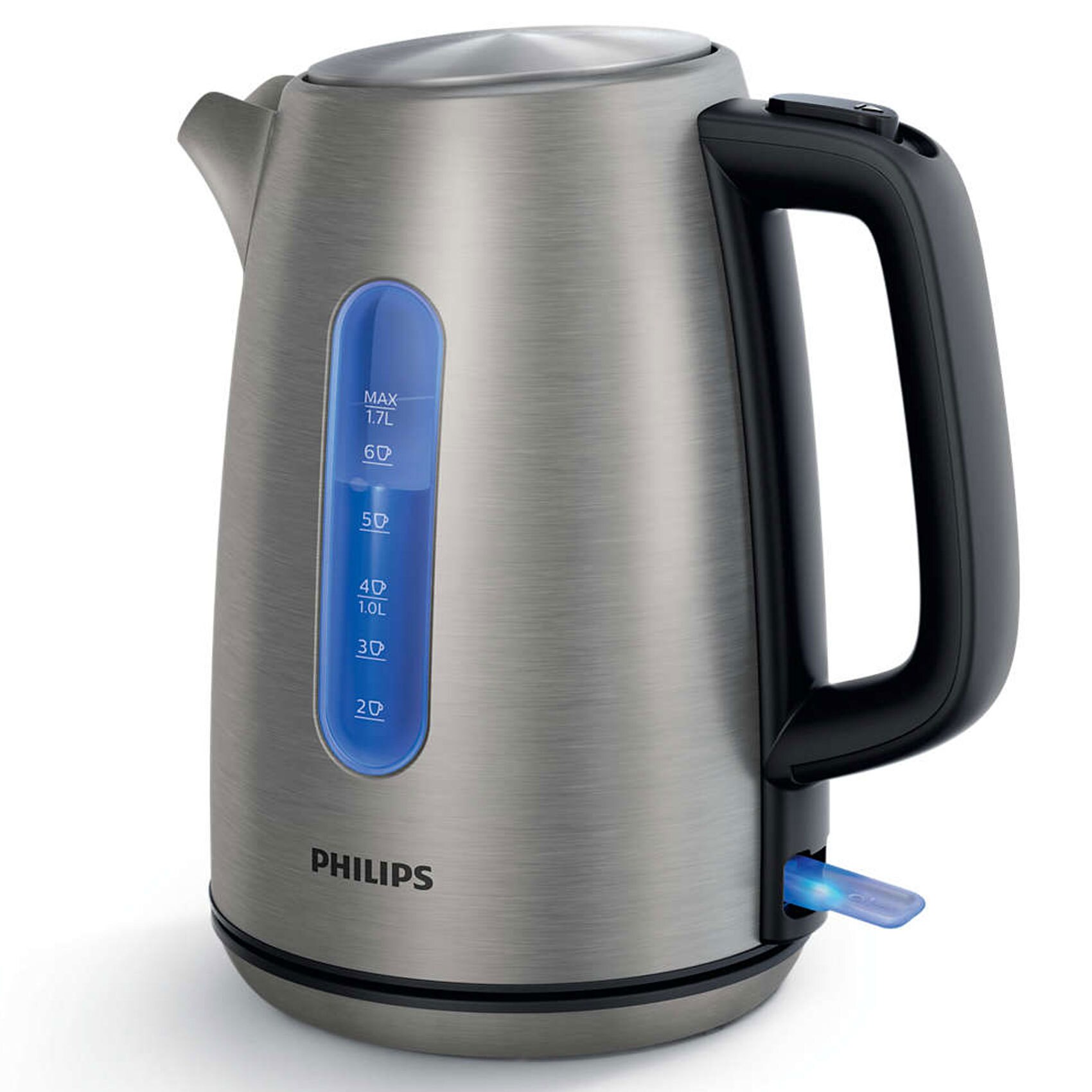 Buy Philips 1.7 Litre 2200 Watts Stainless Steel Kettle D9357 Online